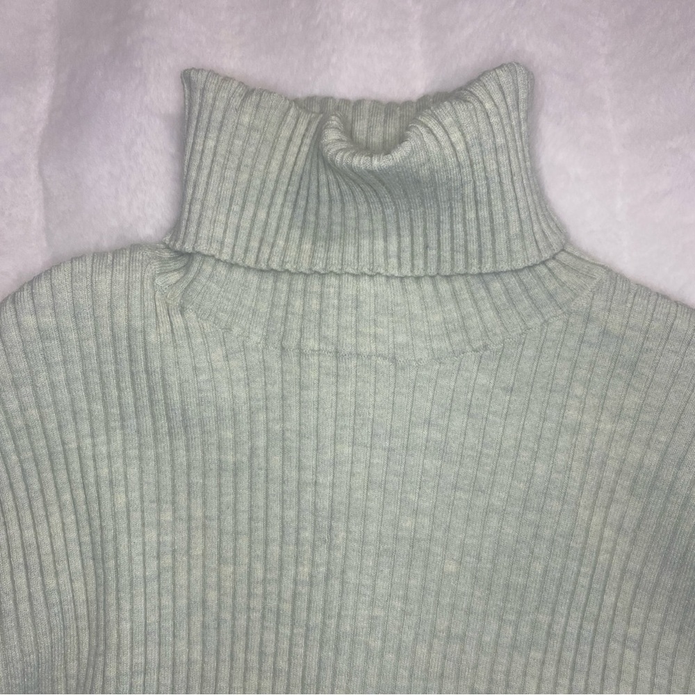 NWT Maeve By Anthropologie 2pc Set Flouncy Dress & Pullover Sweater Mint Green M - Picture 5 of 15